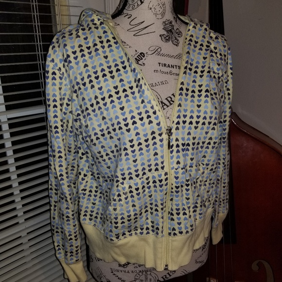Yellow and blue hoodie - Picture 1 of 6
